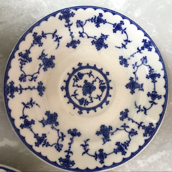 Vintage Blue Delft Teacups - Picture 6 of 10